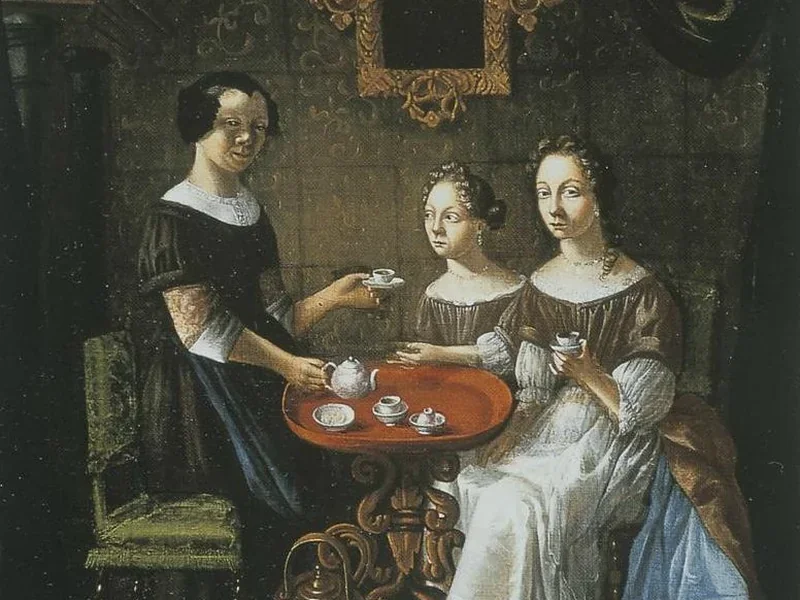 1661-Cornelia van Marle - Un tè